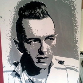 Paintings: joe strummer